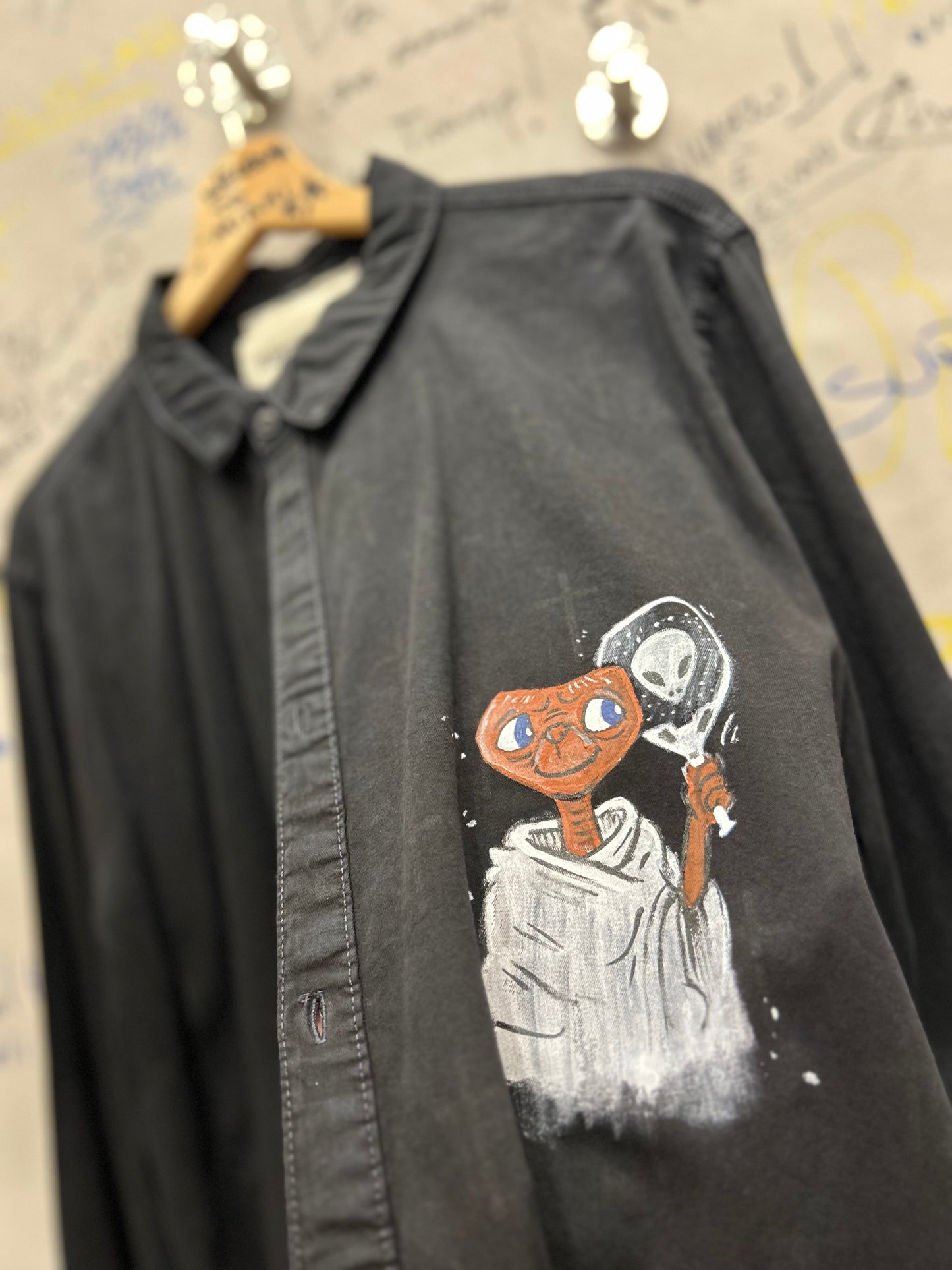 Shirt Jeans Custom Alien Padel