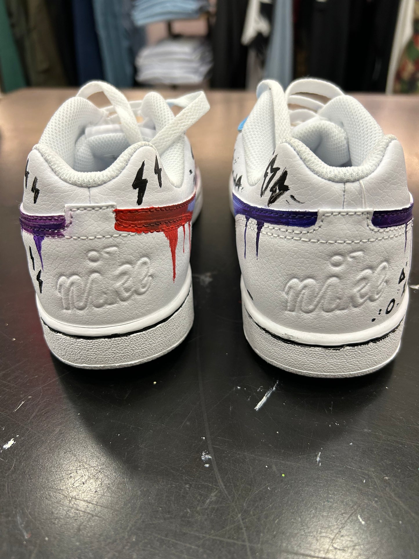 Nike Ebernon Custom Graffiti
