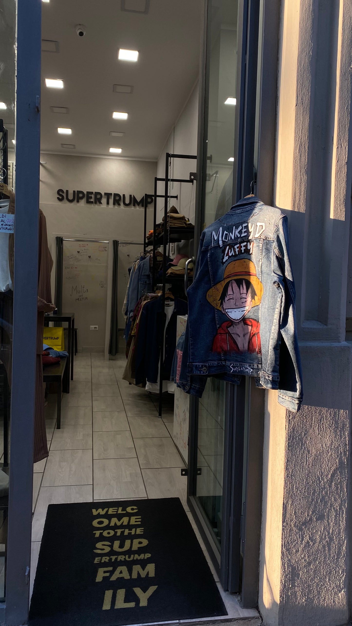 One Piece Custom su giacca vintage