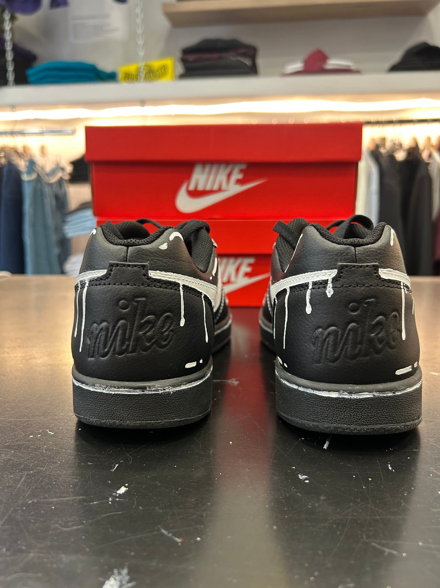 Custom Nike Blck Deep Night
