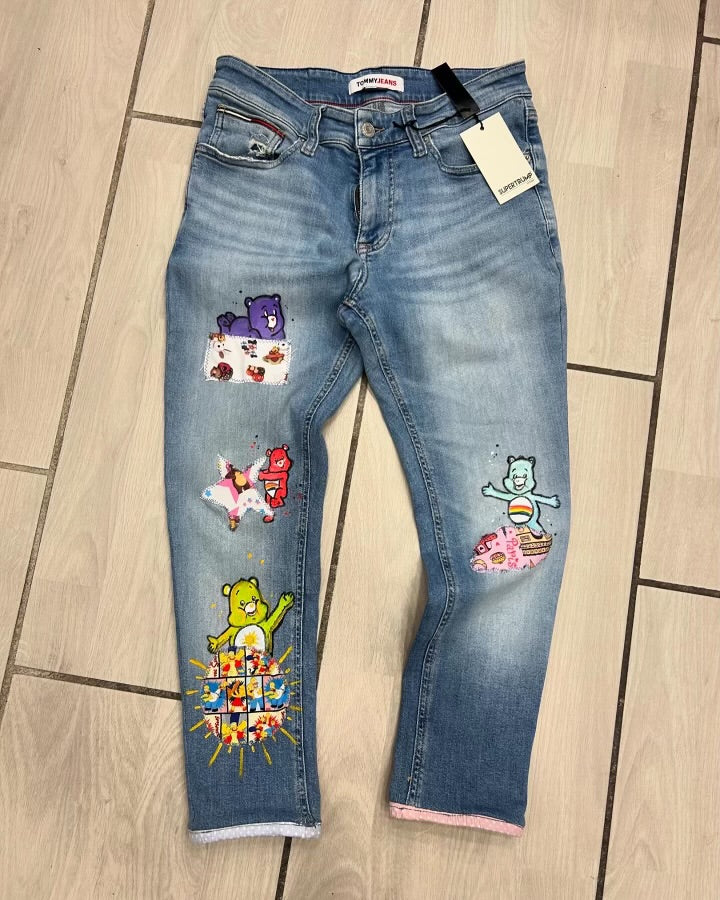Jeans bear con patch