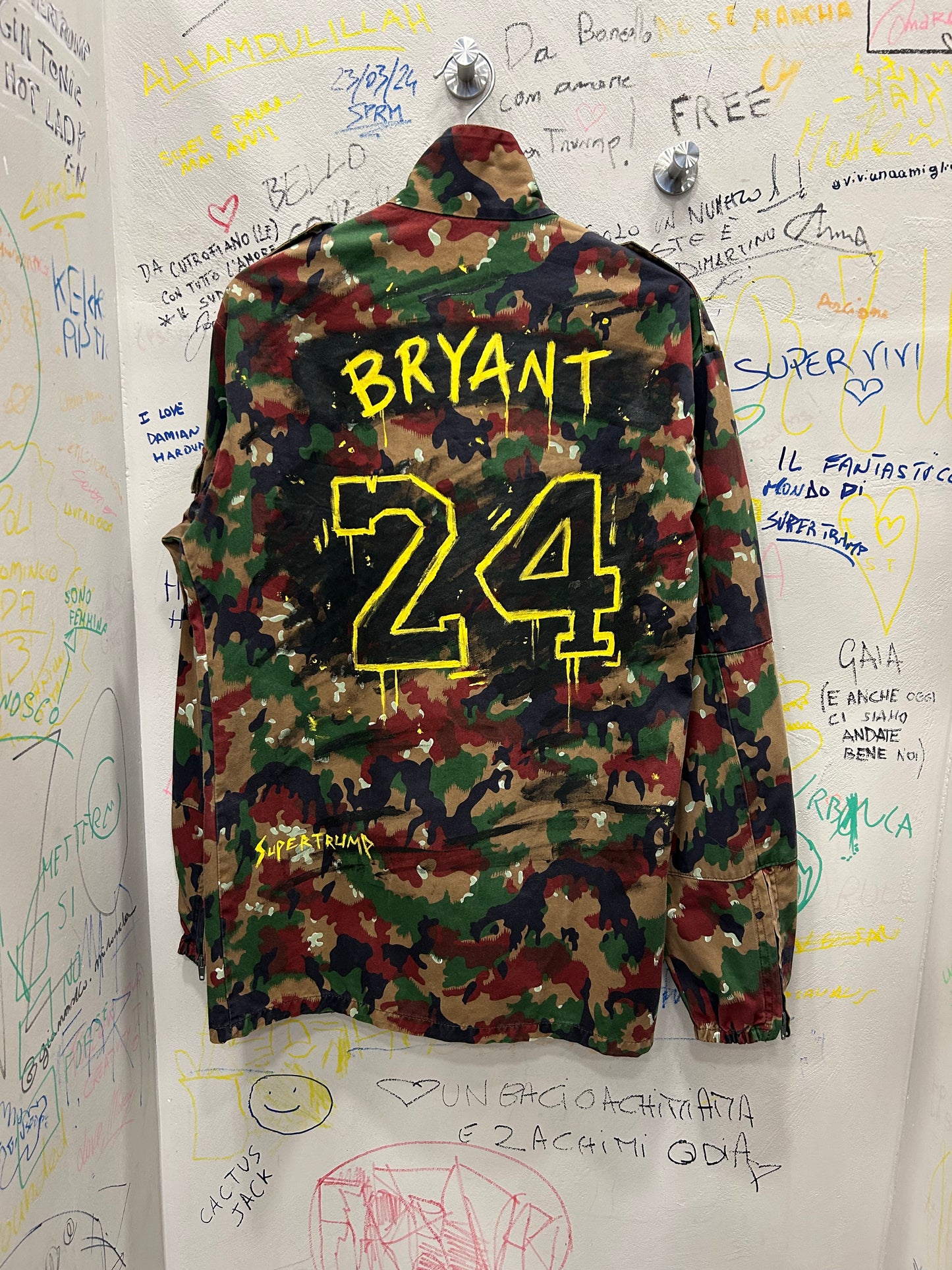 Camouflage Jacket tributo “ Kobe Bryant “