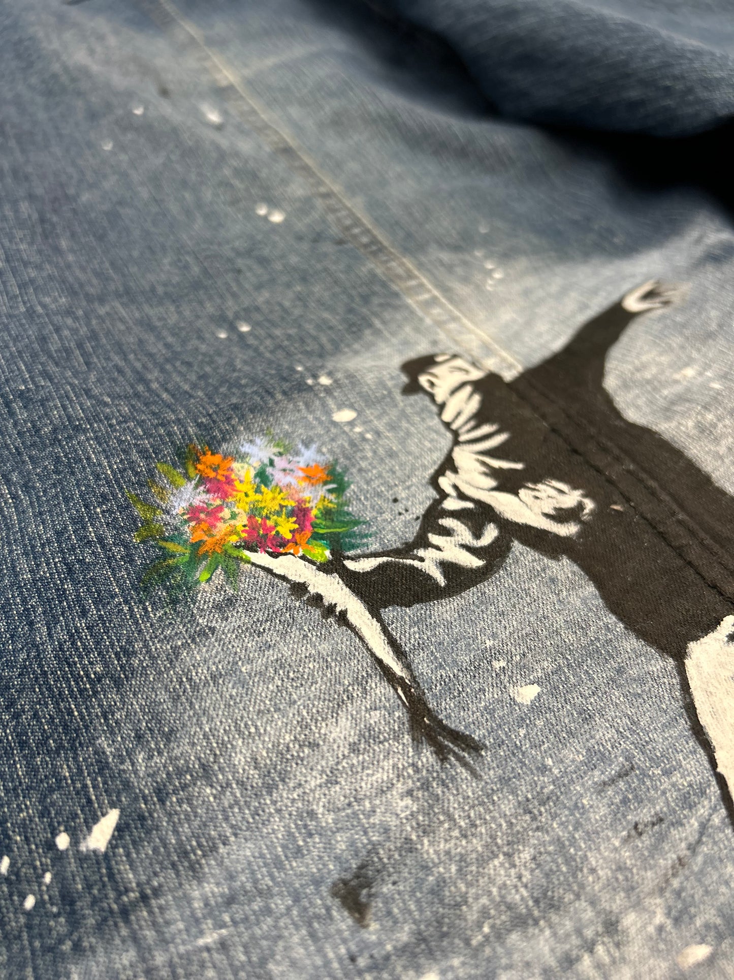 Custom Jacket Banksy