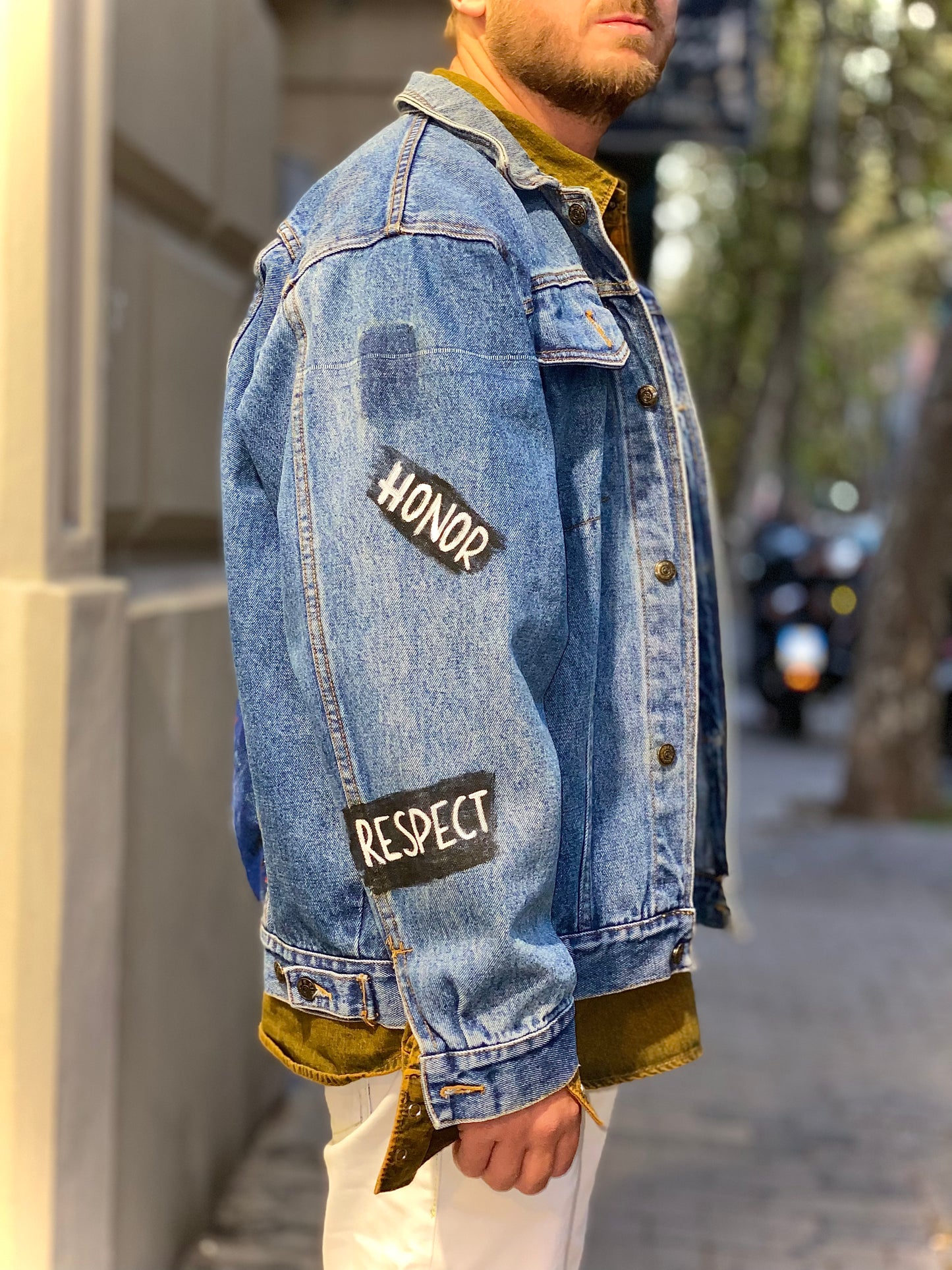 Captain America Custom Jacket Vintage