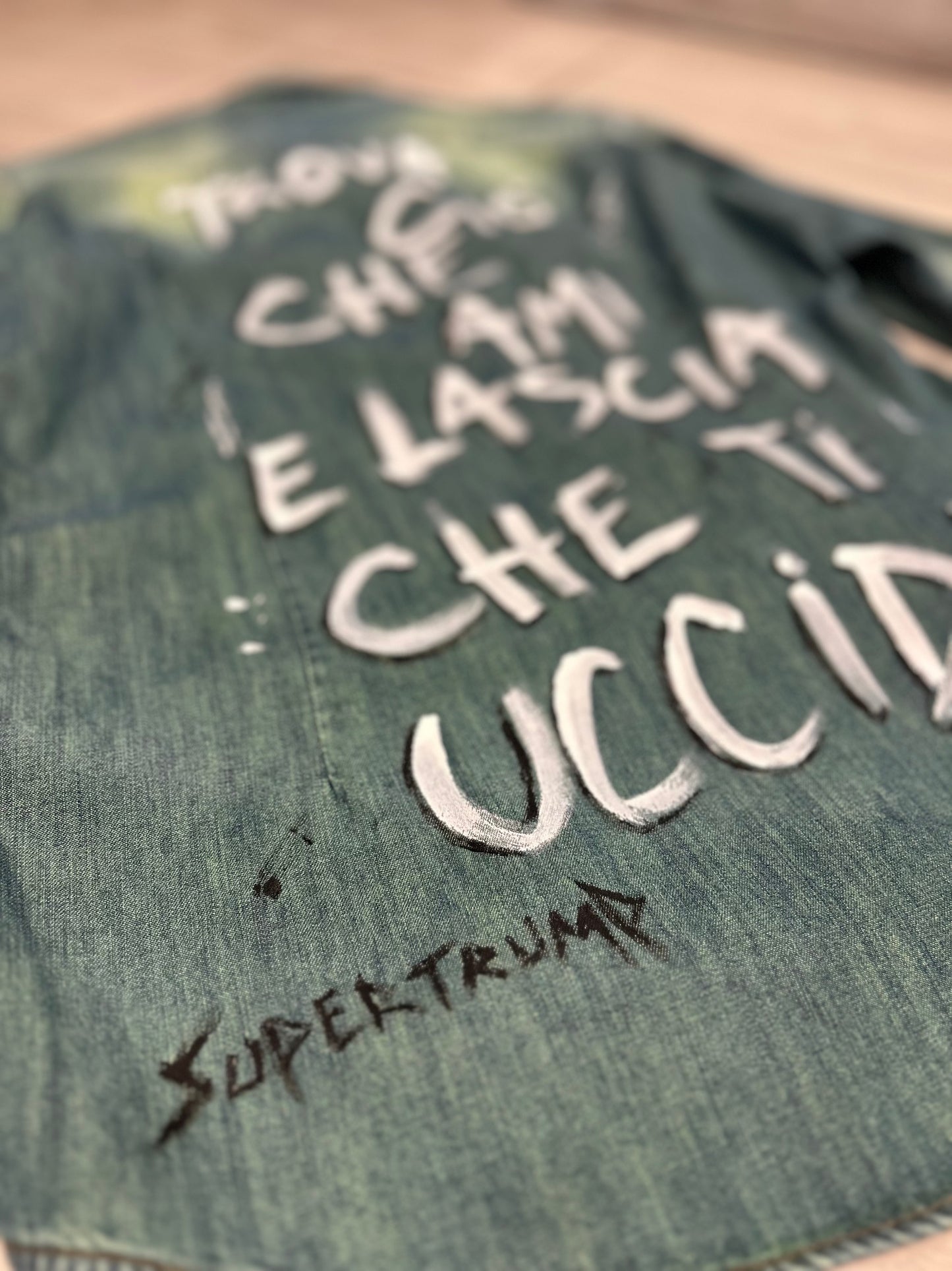 “Trova cio’ che ami e lascia che ti uccida”