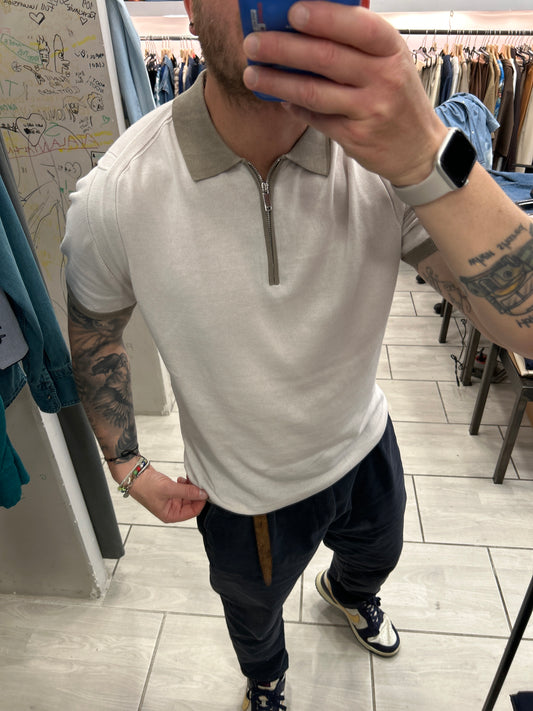 Polo in Filo con zip