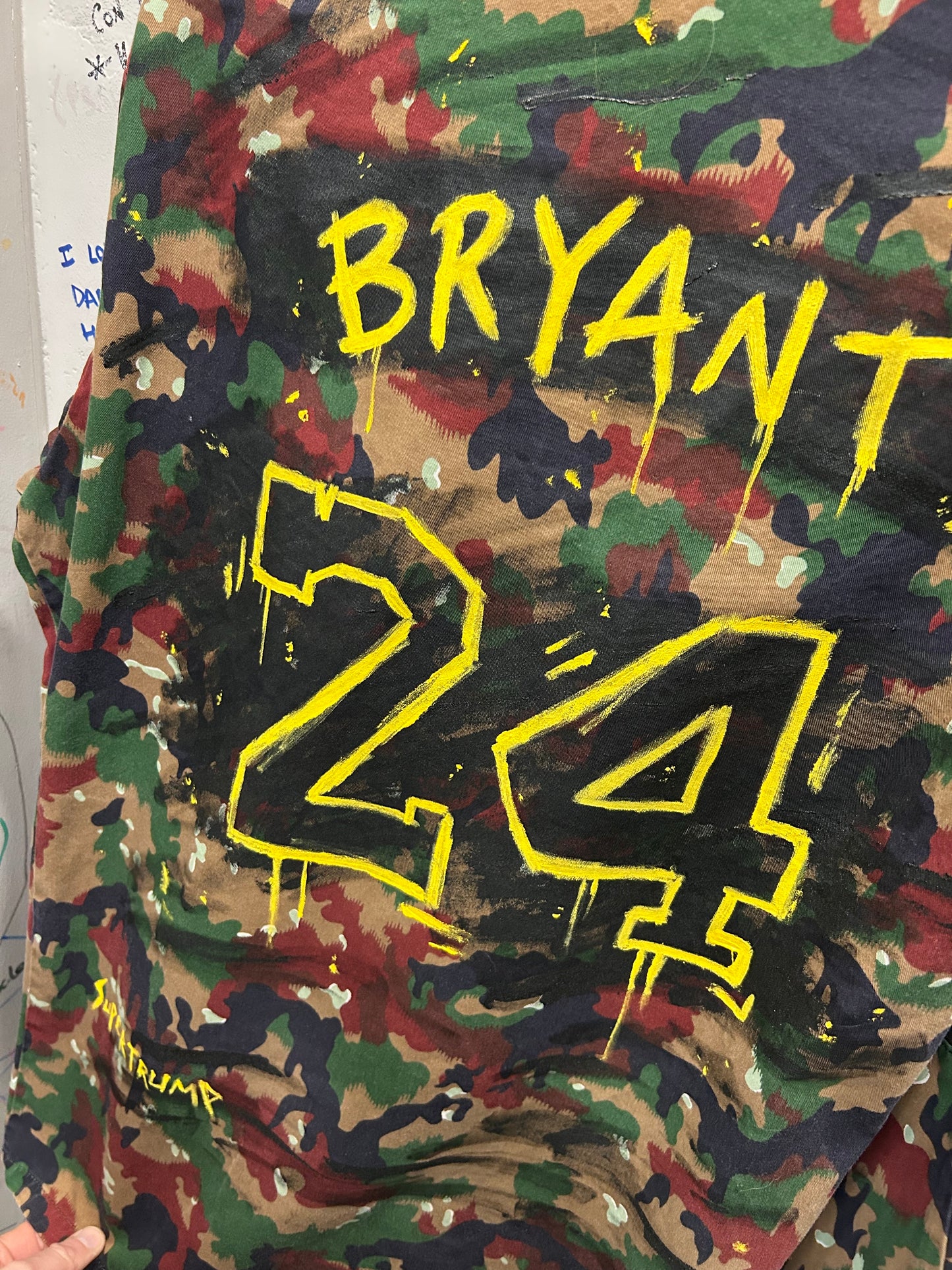 Camouflage Jacket tributo “ Kobe Bryant “