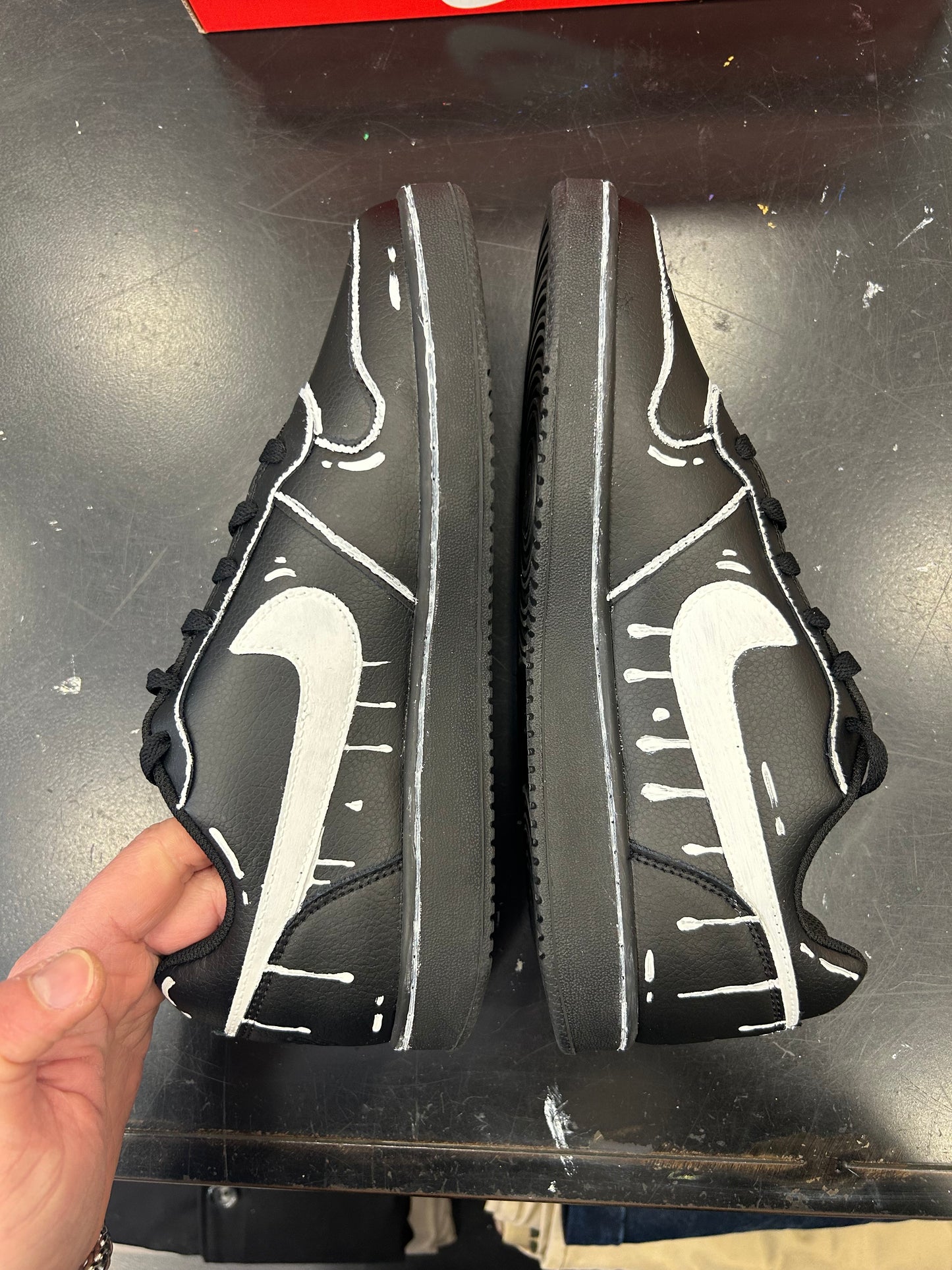 Custom Nike Blck Deep Night