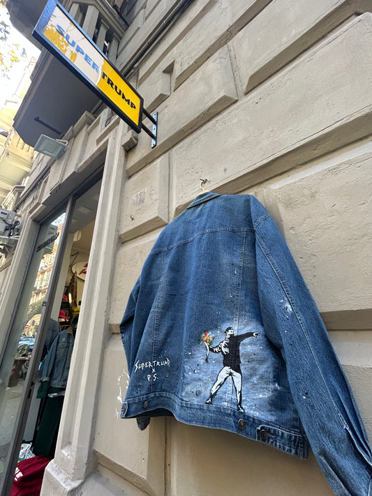 Custom Jacket Banksy