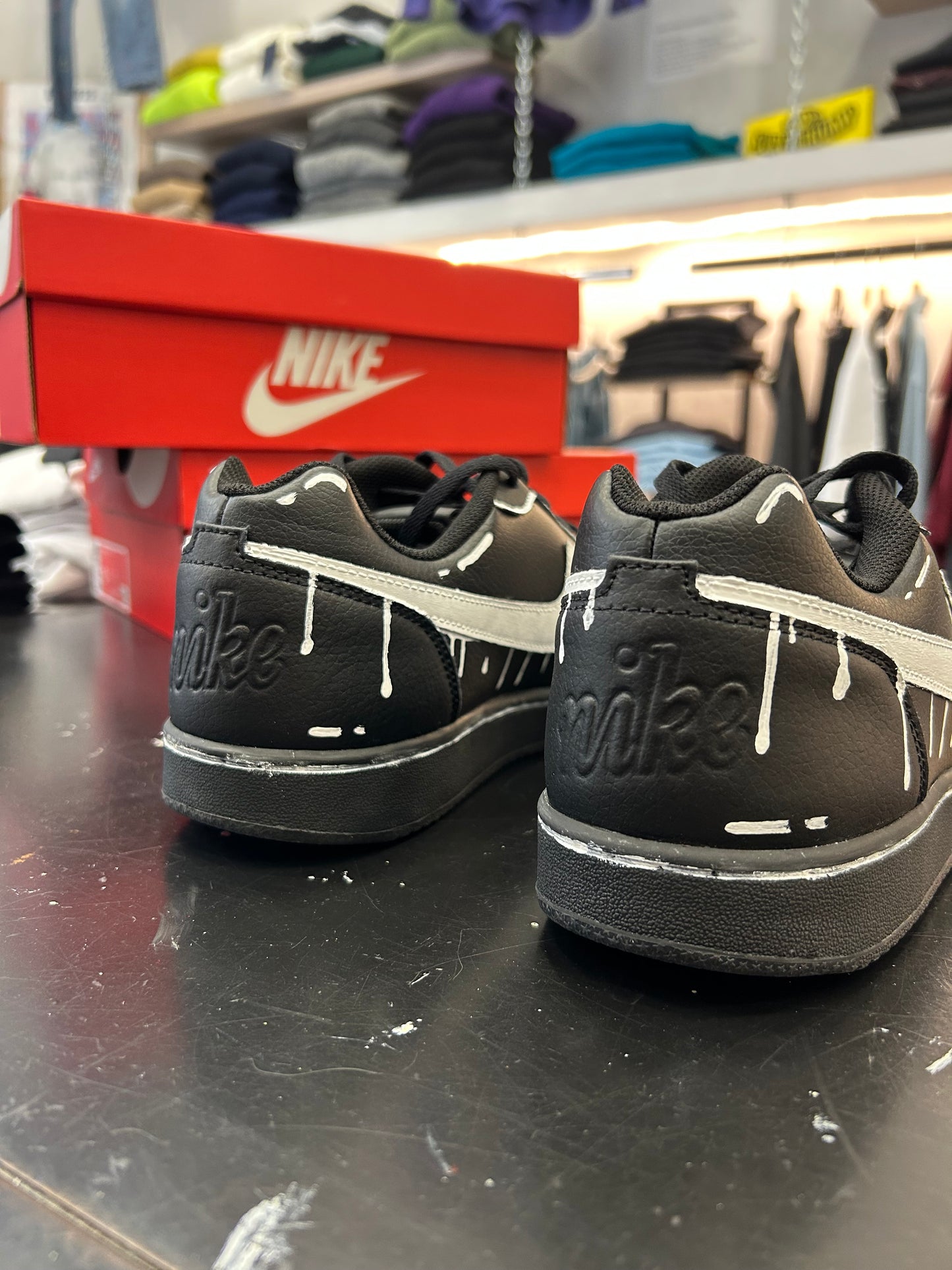 Custom Nike Blck Deep Night