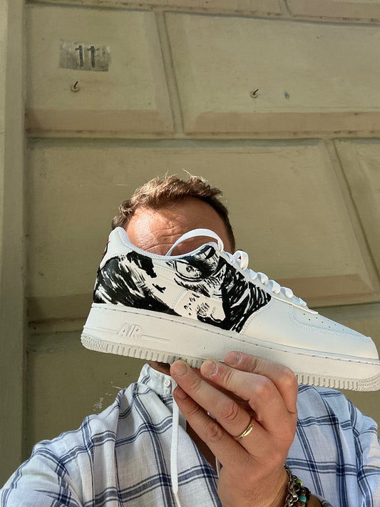 Berserk handmade custom sneakers AF1