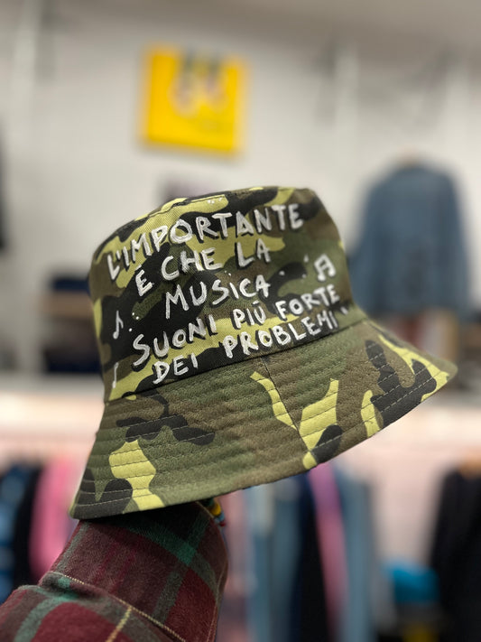 Cappello Pescatore “ Music “ Handmade