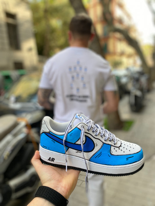 NIKE AIR FORCE 1 CARTOON NAPOLI