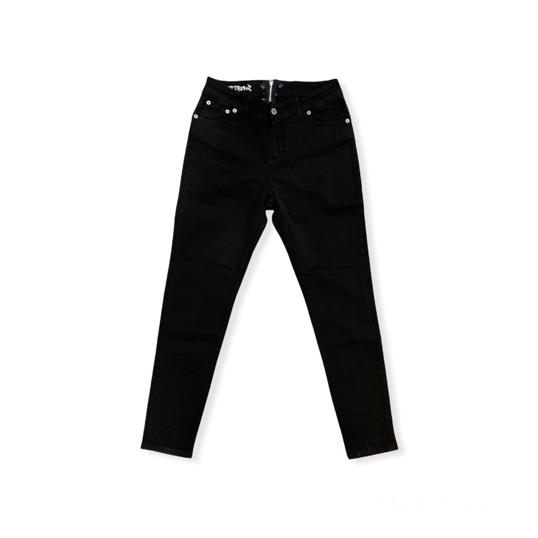 Zip jeans femminile custom