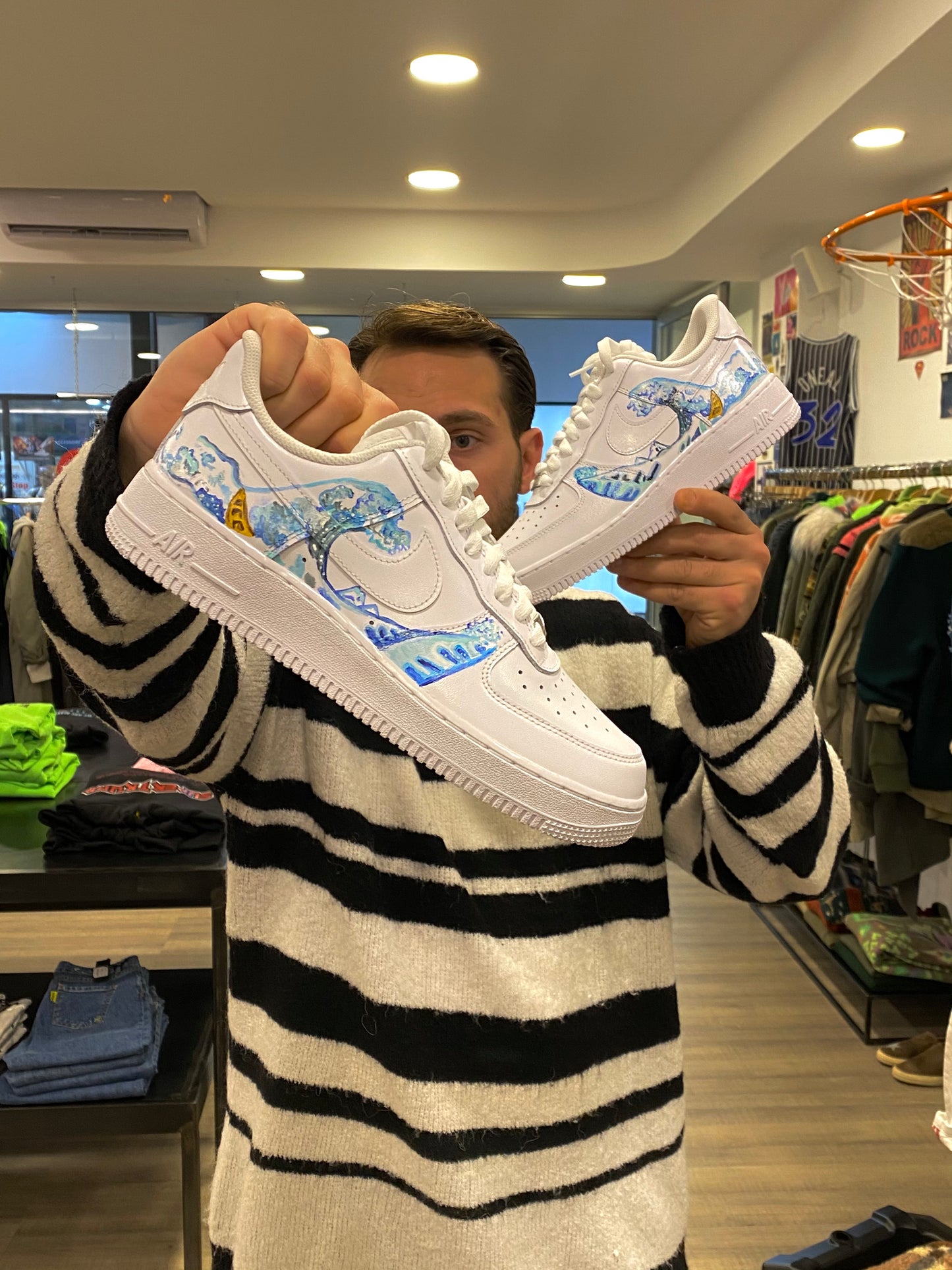 Nike Air FORCE 1 Wave Custom