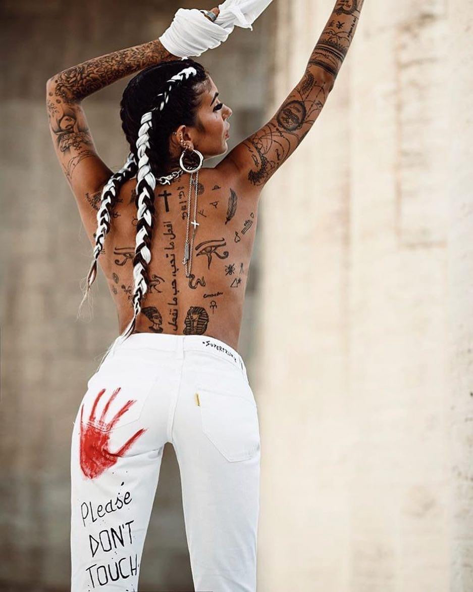 Don’t touch my jeans custom