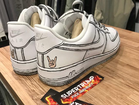 NIKE AIR FORCE 1 LINEE CUSTOM