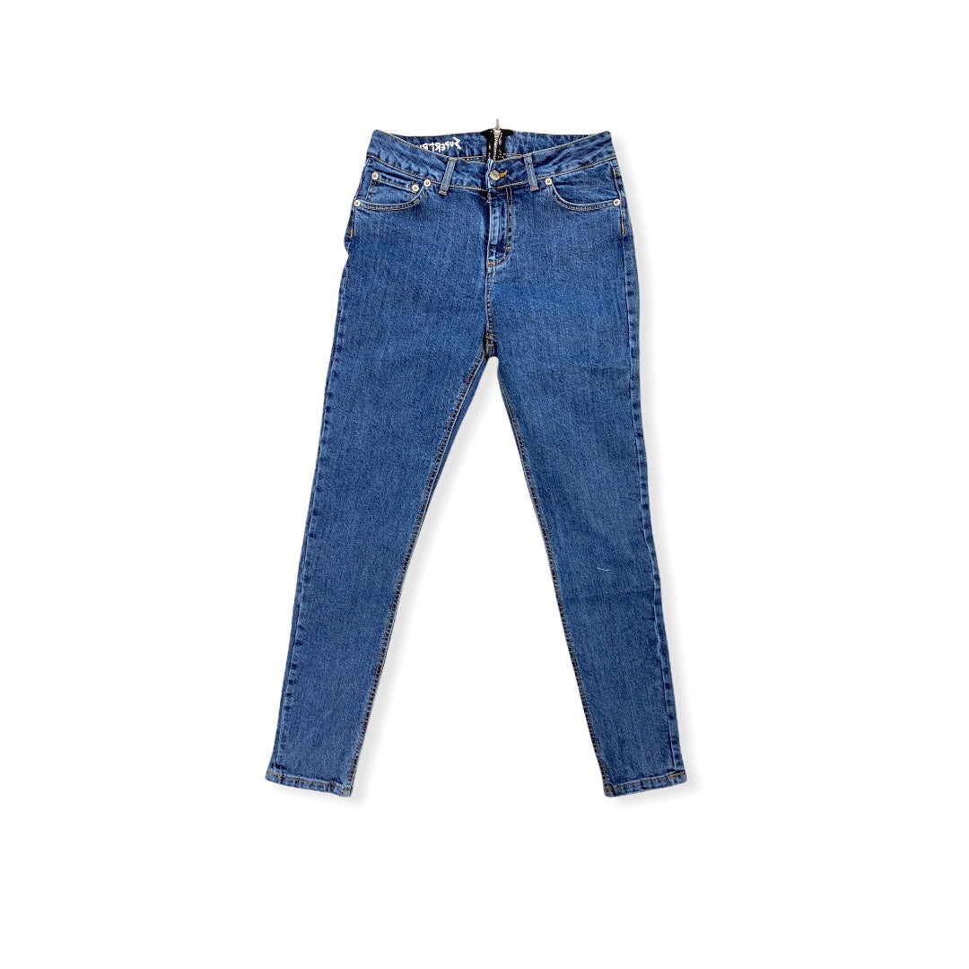 Zip jeans femminile custom