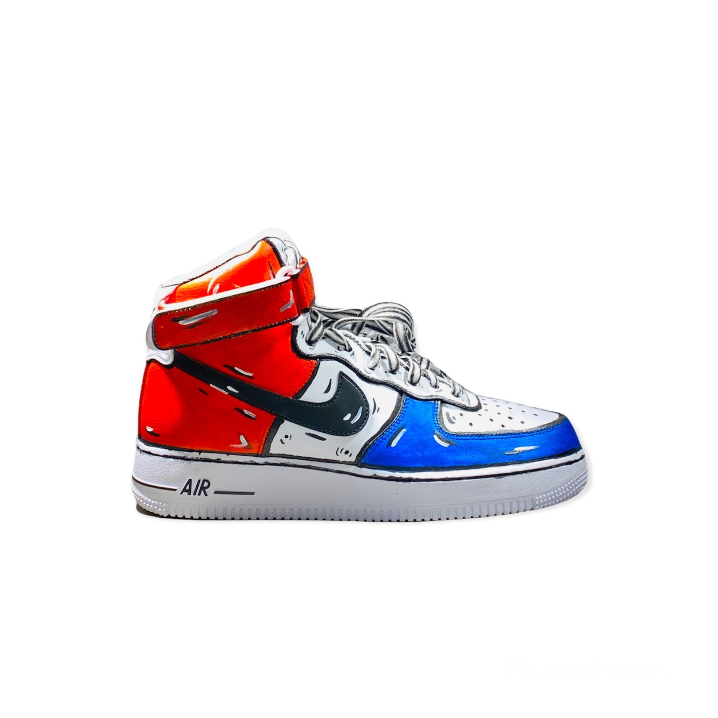 NIKE AIR FORCE 1 PEPSI COLORS