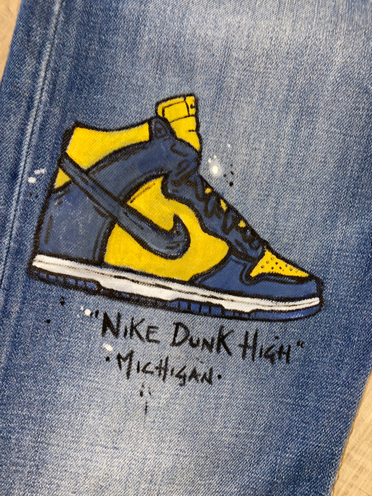 JEANS CUSTOM NIKE DUNK