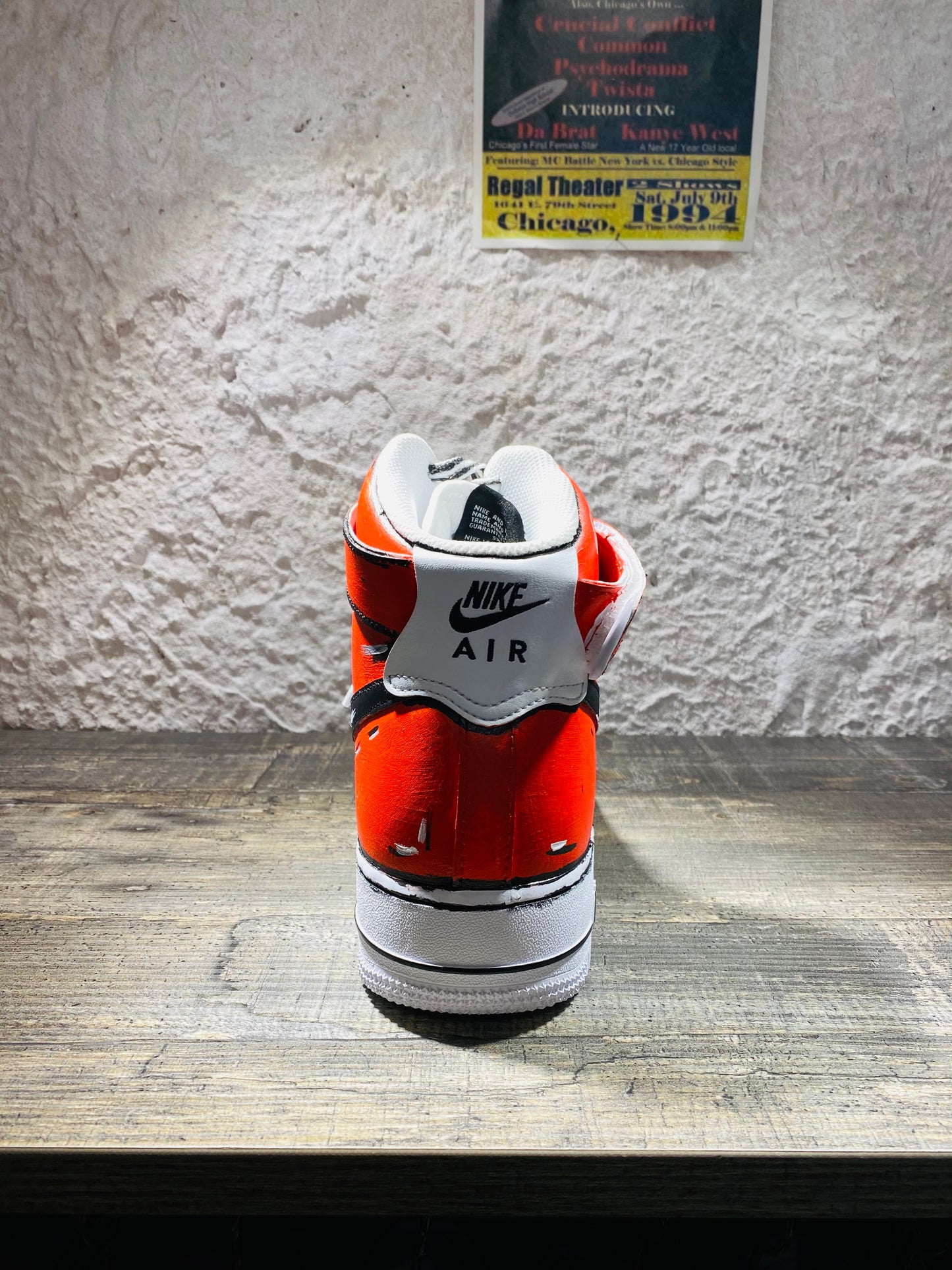 NIKE AIR FORCE 1 PEPSI COLORS