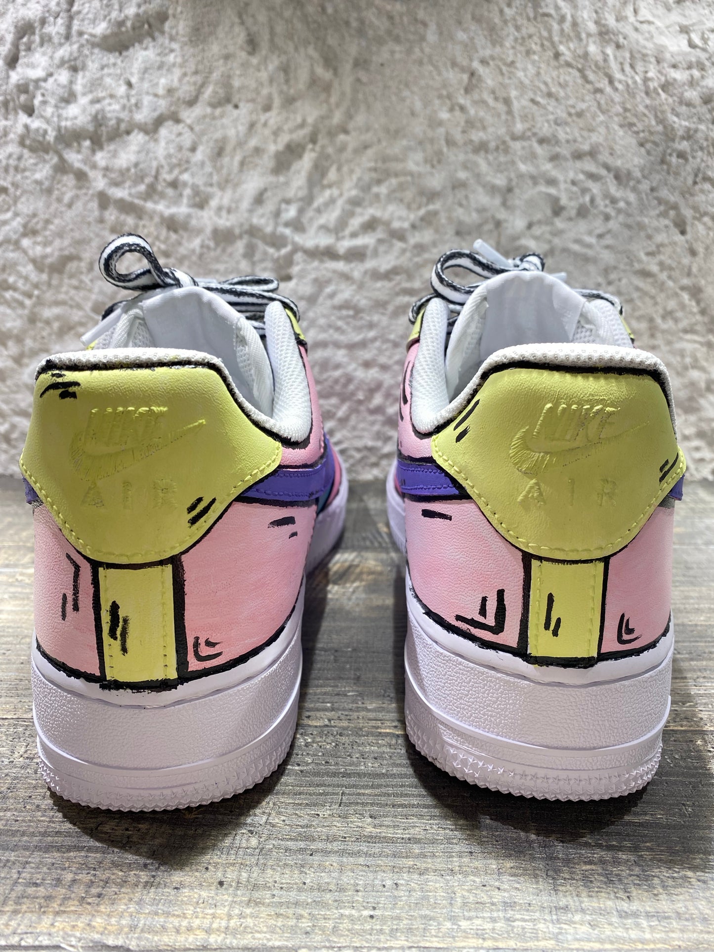 NIKE AIR FORCE 1 CARTOON CUSTOM