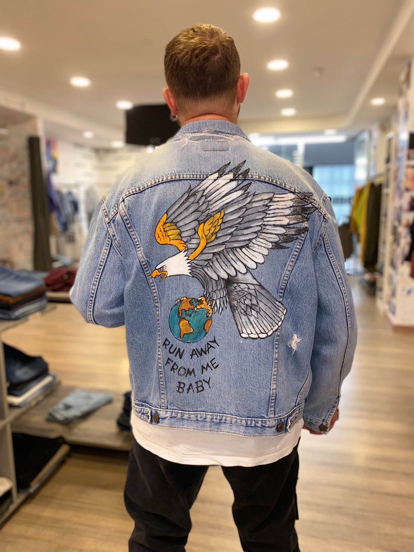 AMERICAN EAGLE JACKET CUSTOM