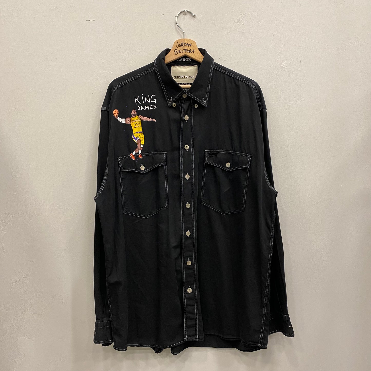 LEBRON JAMES CAMICIA CUSTOM VINTAGE