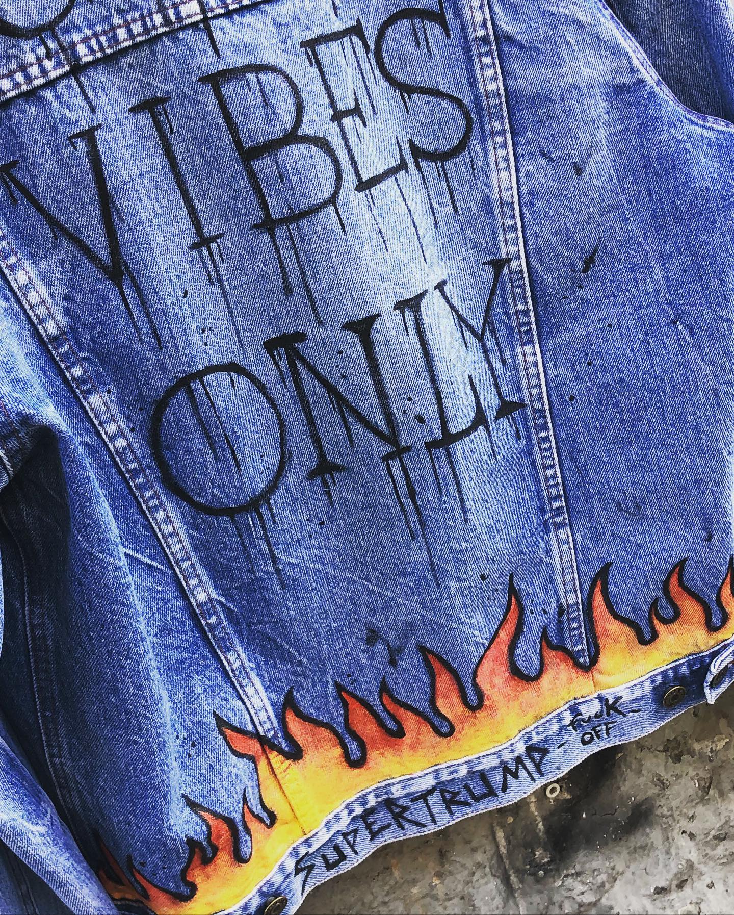 GOOD VIBES CUSTOM JACKET