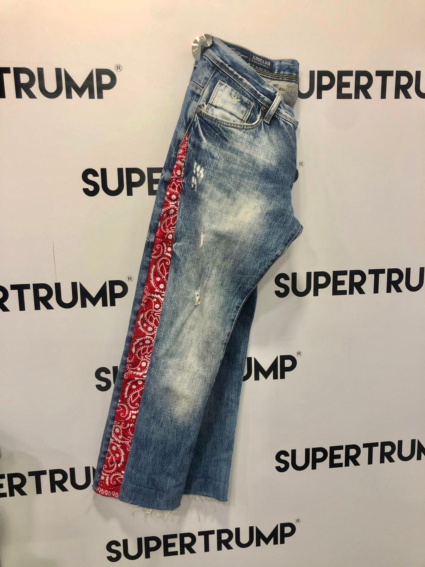Baggy jeans whit bandana custom