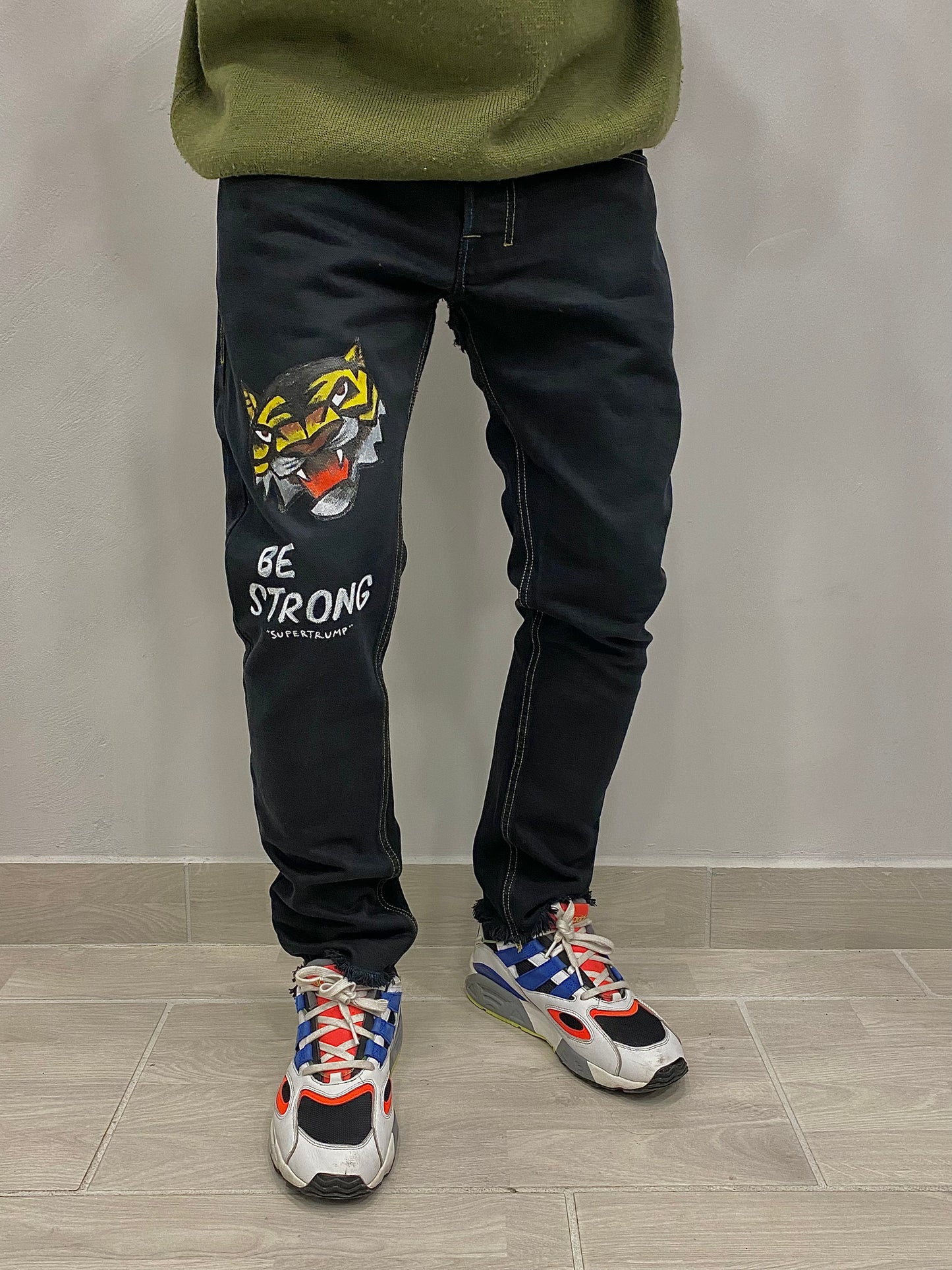 TIGER JEANS CUSTOM HANDMADE