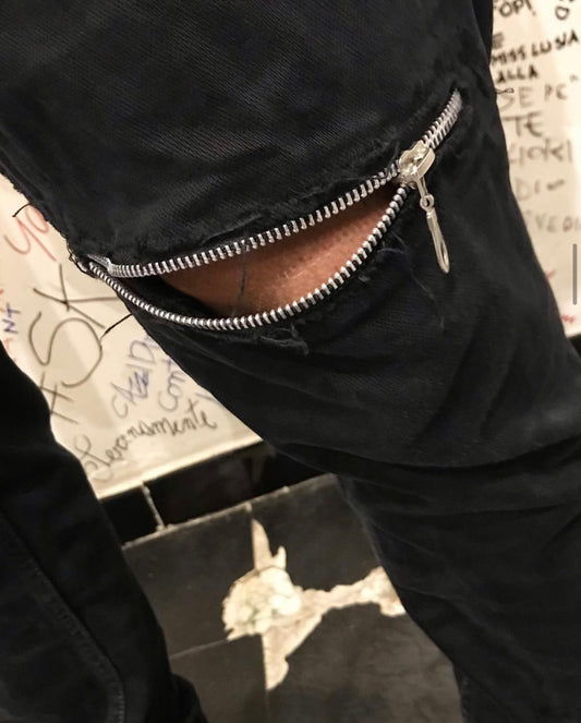 Jeans Zip Knee custom