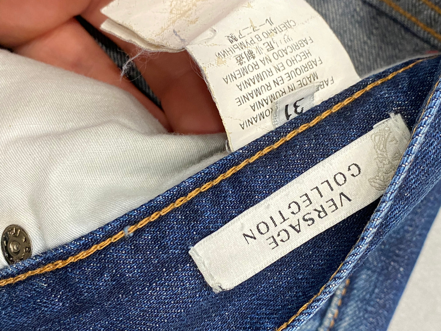 JEANS VERSACE VINTAGE RIGENERATO