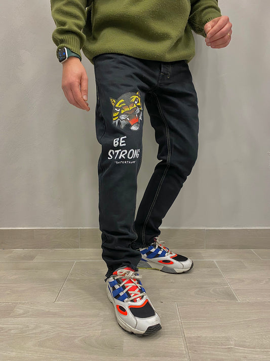 TIGER JEANS CUSTOM HANDMADE