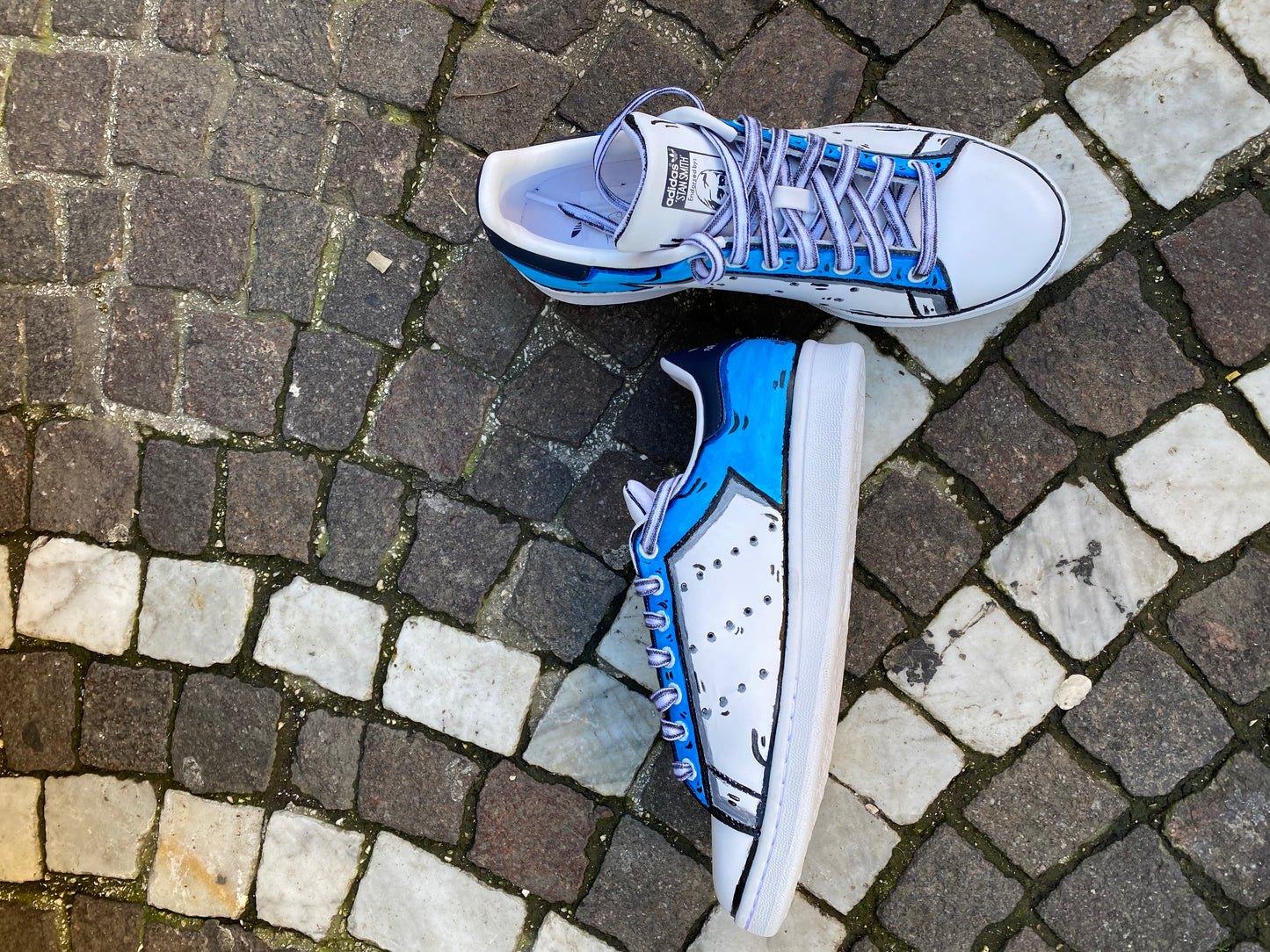 STAN SMITH CARTOON EFFECT CUSTOM