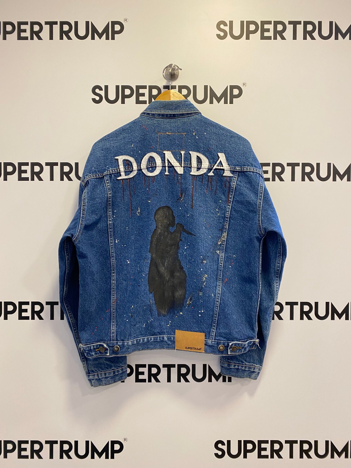 Giubbotto di jeans “DONDA - KANYE WEST” custom