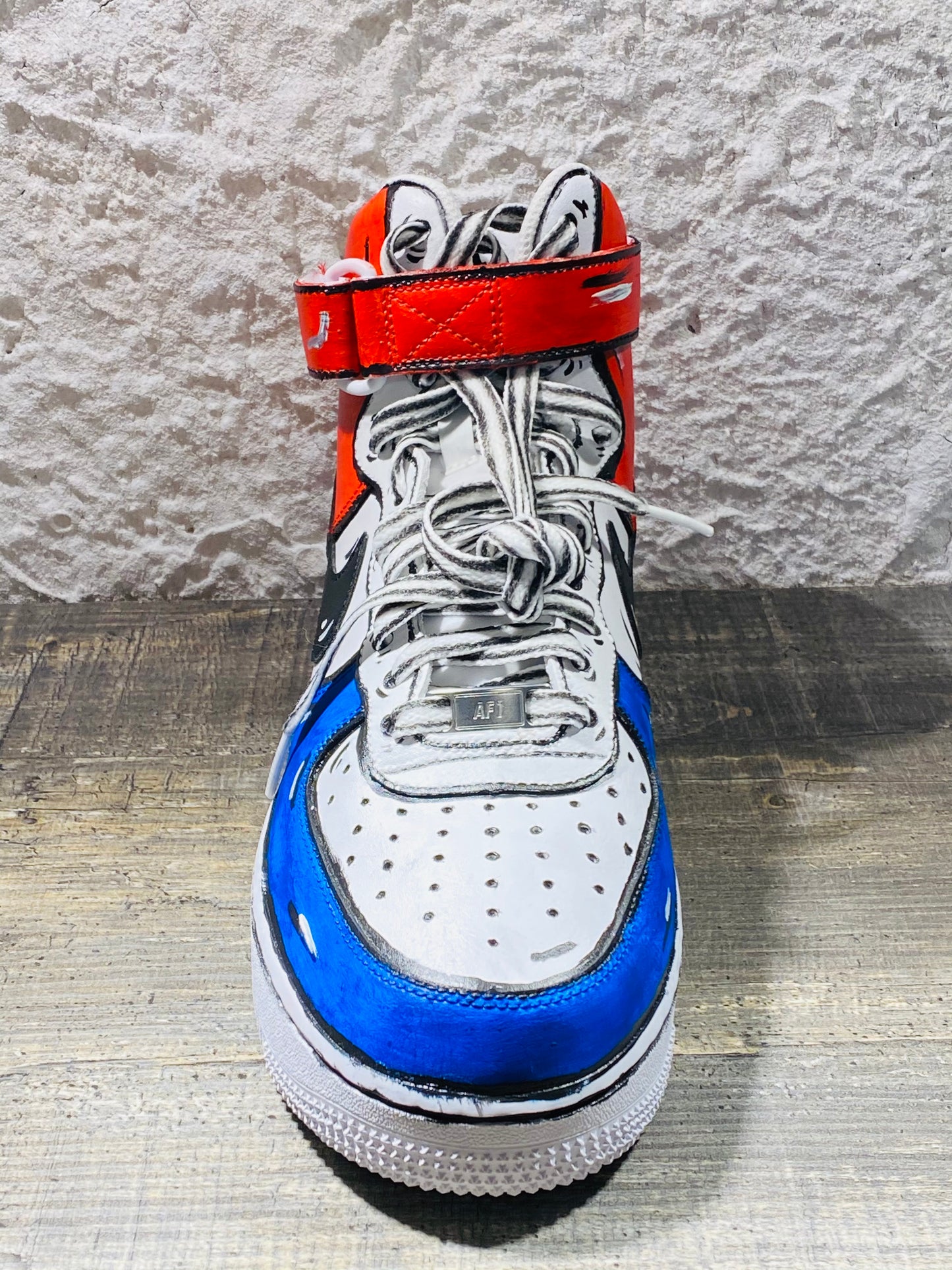 NIKE AIR FORCE 1 PEPSI COLORS