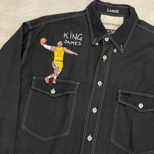 LEBRON JAMES CAMICIA CUSTOM VINTAGE