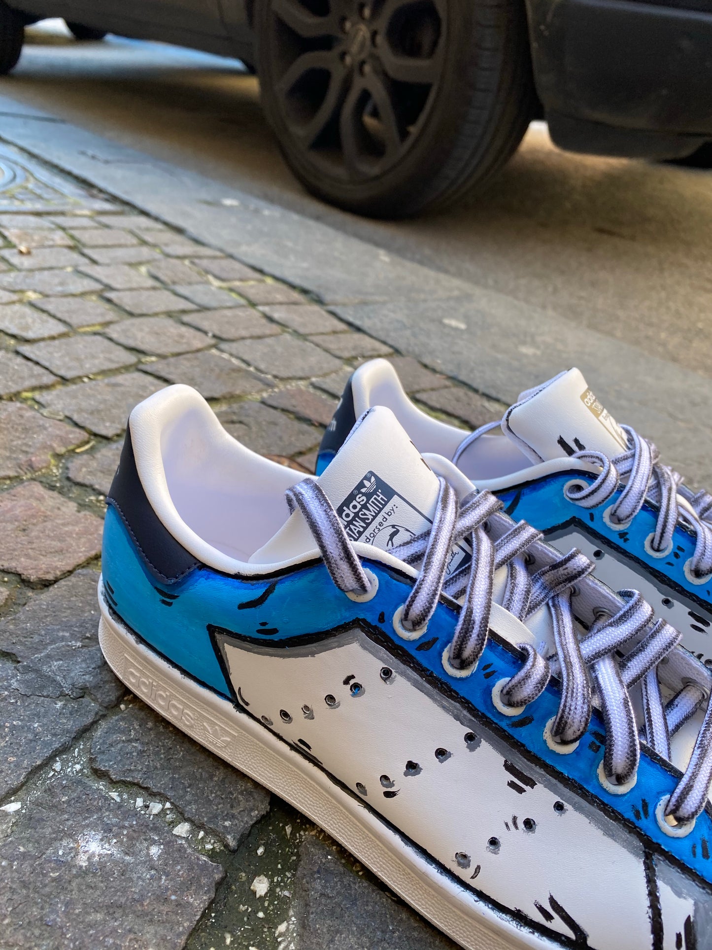 STAN SMITH CARTOON EFFECT CUSTOM