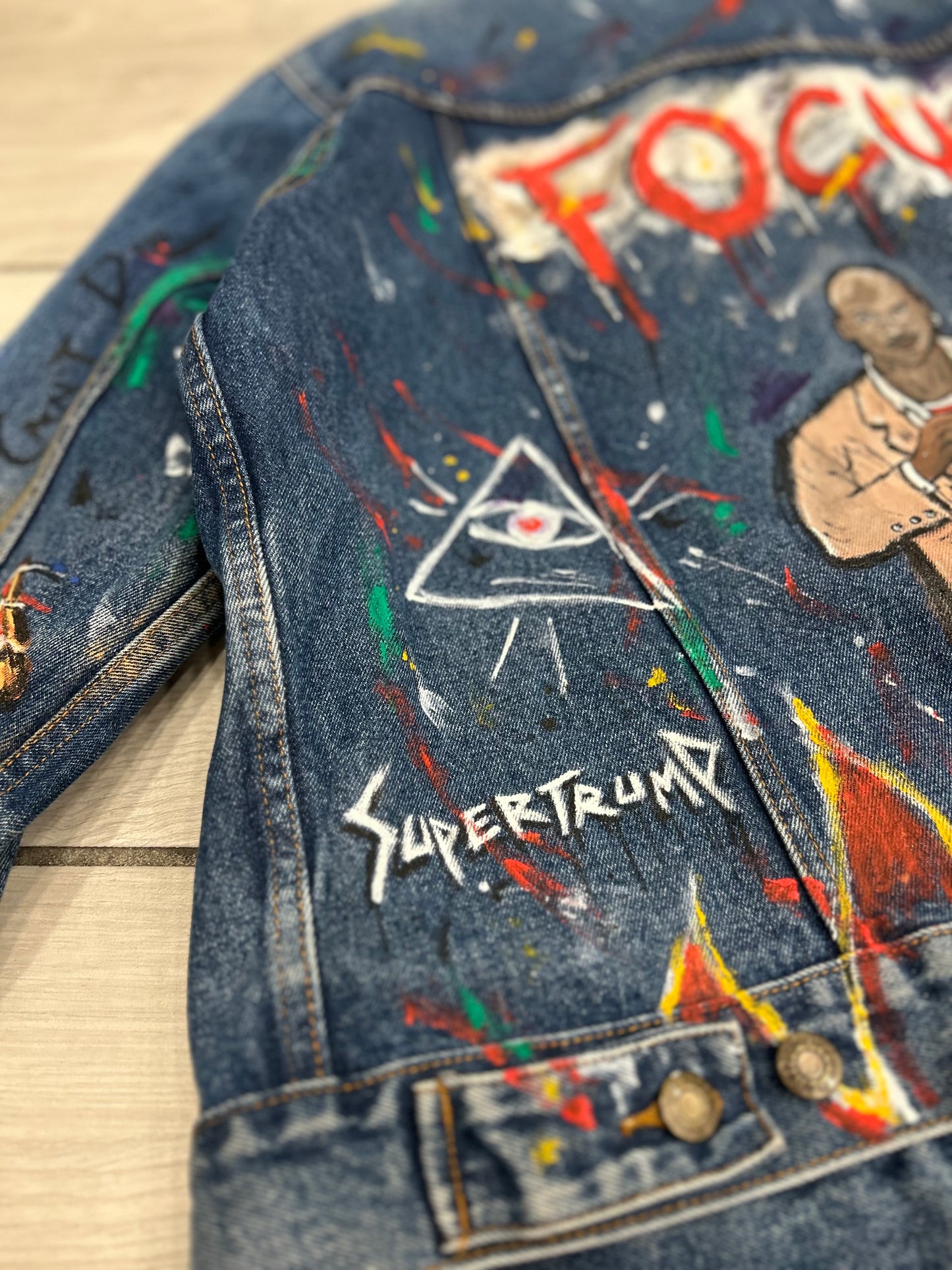 Graffiti Jacket Handmade