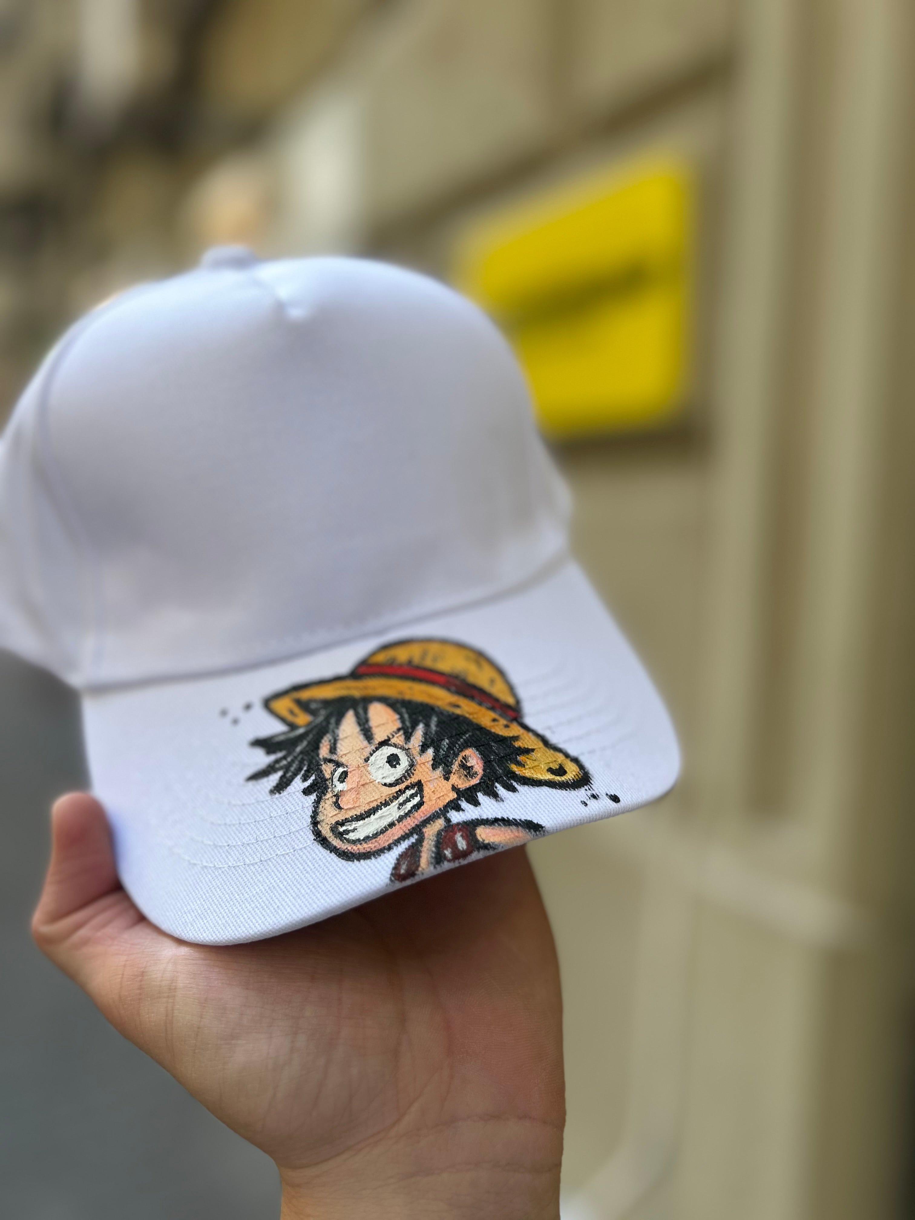 Monkey D.Luffy Custom Cap Handmade