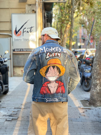 One Piece Custom su giacca vintage
