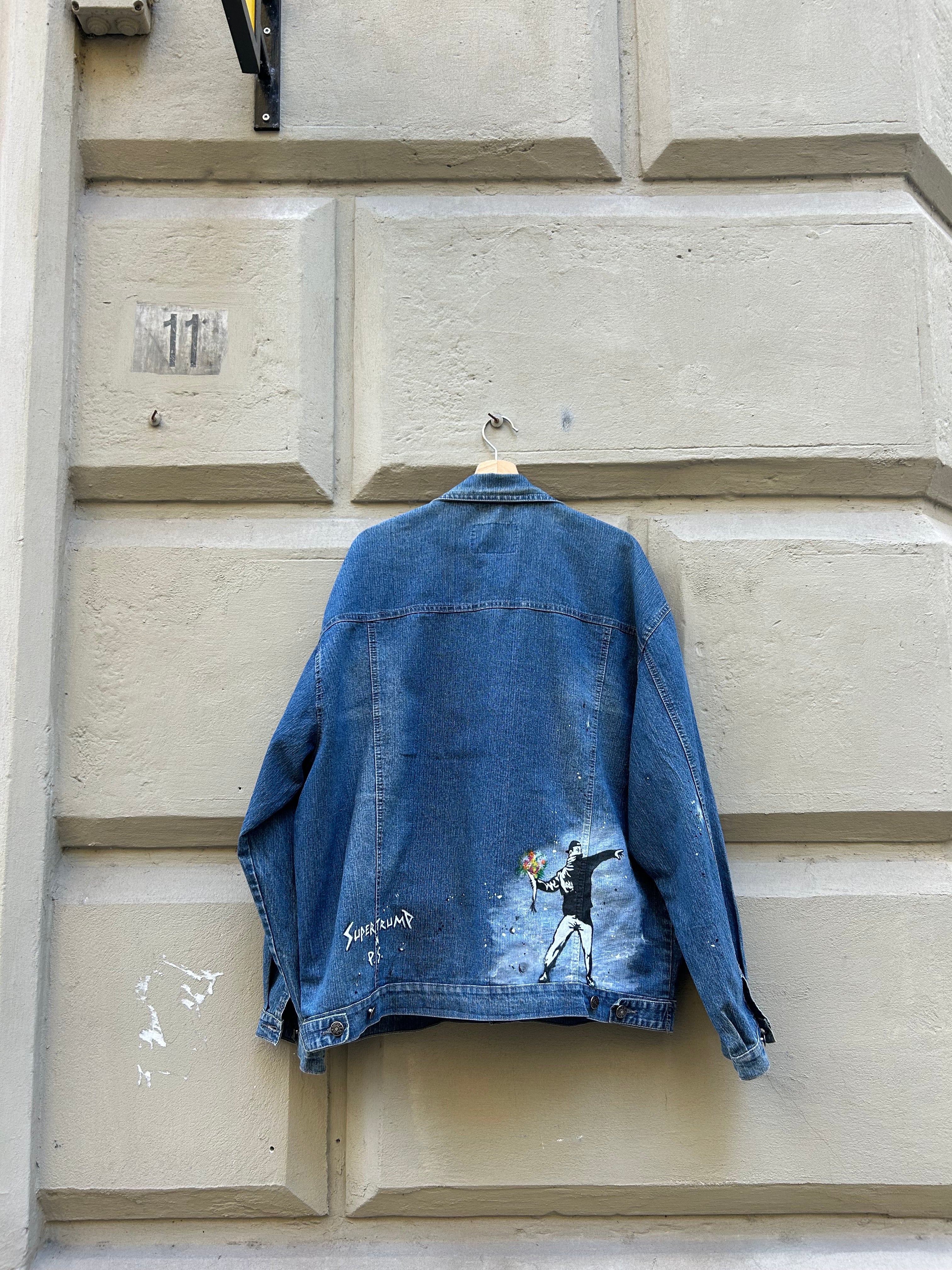 Custom Jacket Banksy