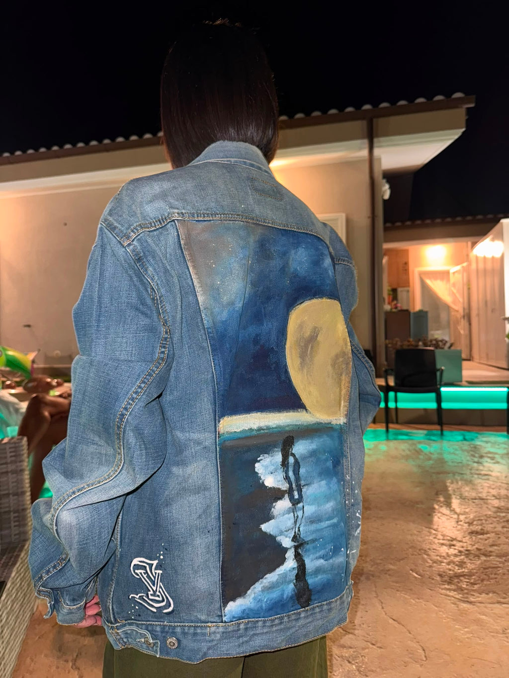 “ Mareluna “ Jacket Handmade
