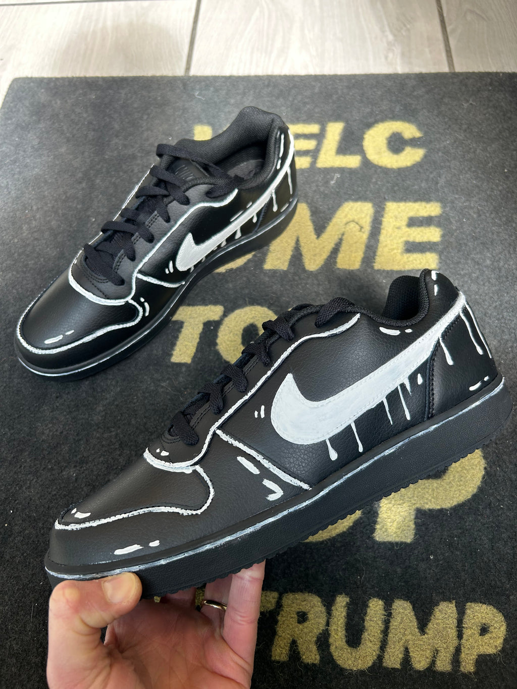 Custom Nike Blck Deep Night