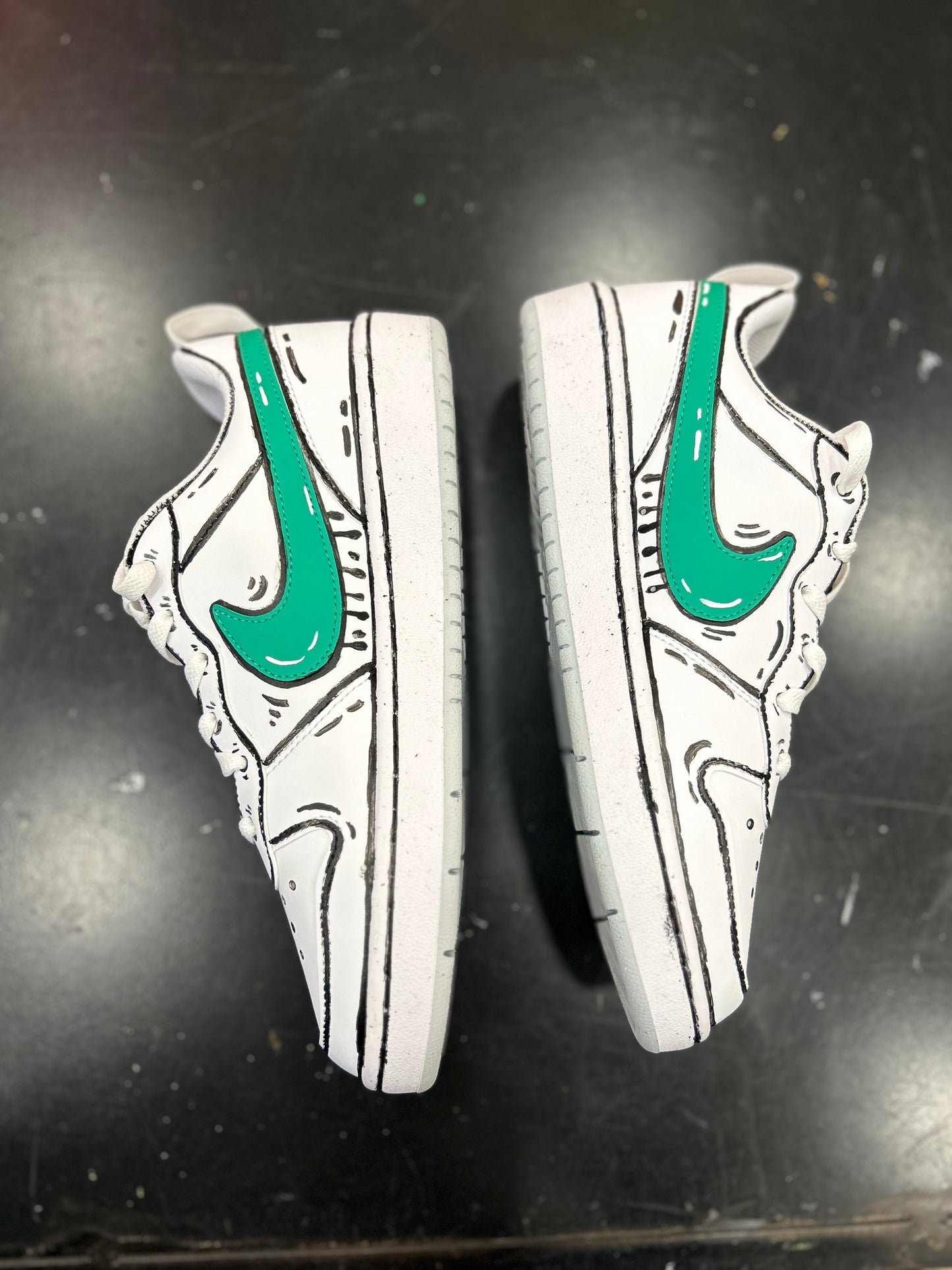 Nike Court Vision Low Cartoon