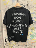 L’amore non nuoce gravemente alla salute, Custom T-shirt Handmade