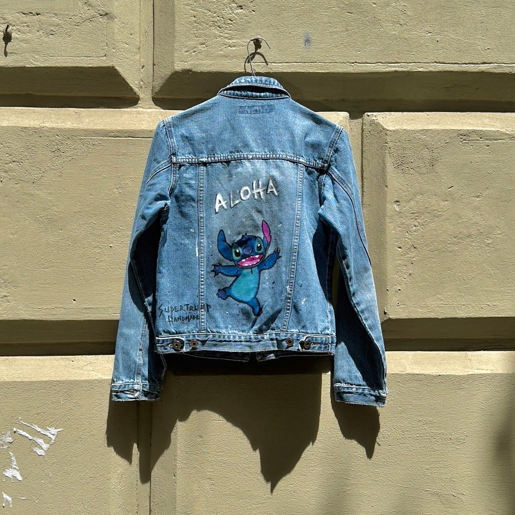 Jacket Custom Disney “STITCH” in Love