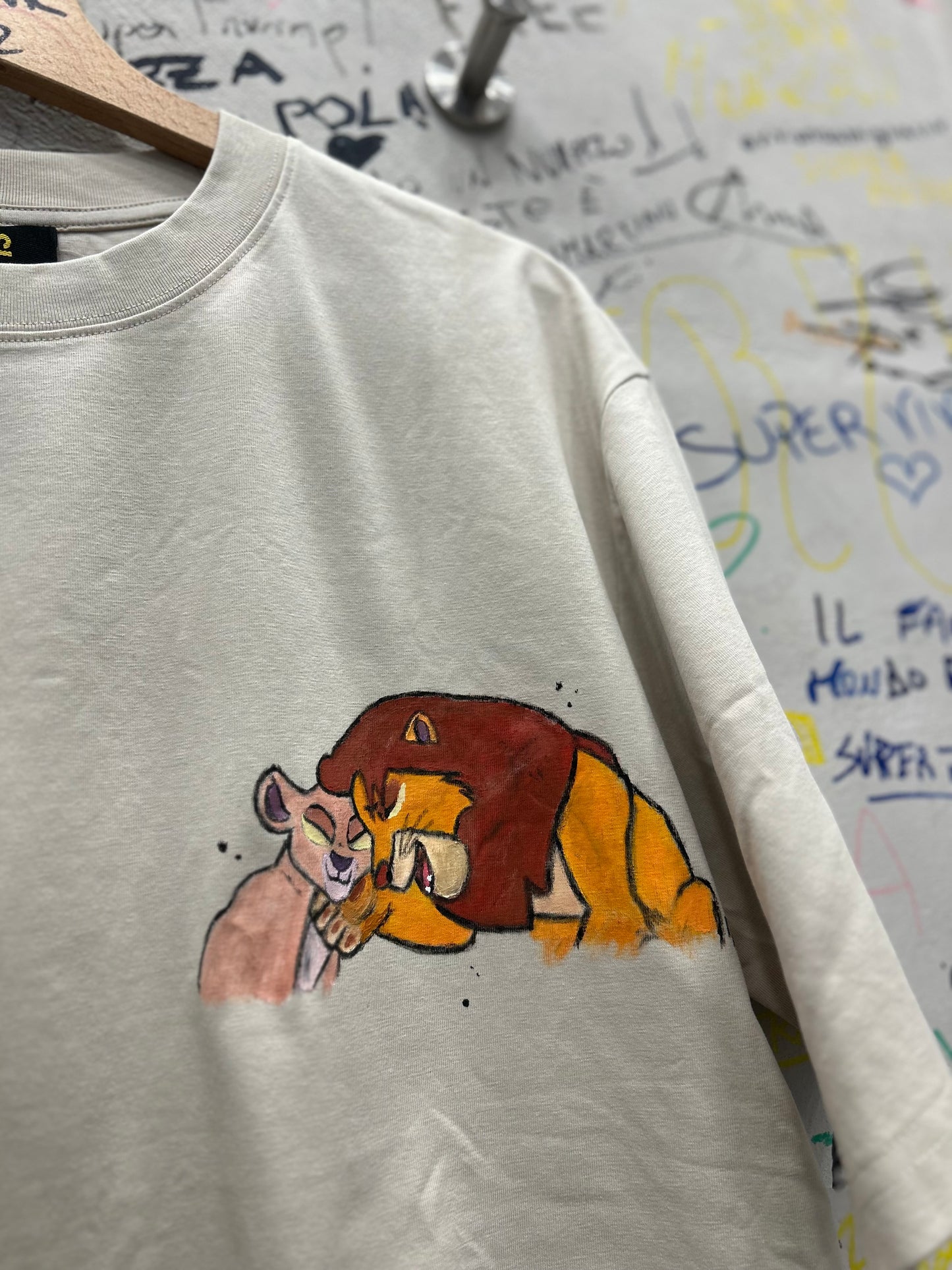 SIMBA & KIARA Custom T-shirt Handmade