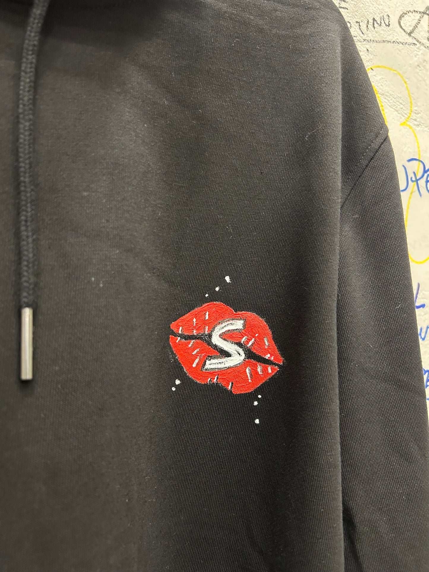 Hoodie Custom Kiss Handmade